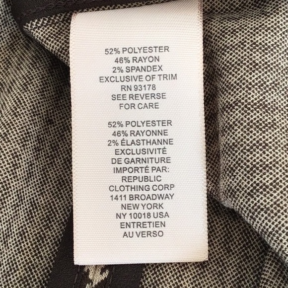 Philosophy brown houndstooth dbl breasted long blazer. M NWT belt not included - Picture 7 of 9